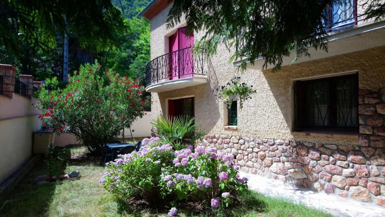 Appartement 48 M2 Avec Jardin Au Rdc Dans Villa A 5 Min A Pied Des Thermes De Vernet-Les-Bains, Location De Samedi A Samedi Экстерьер фото